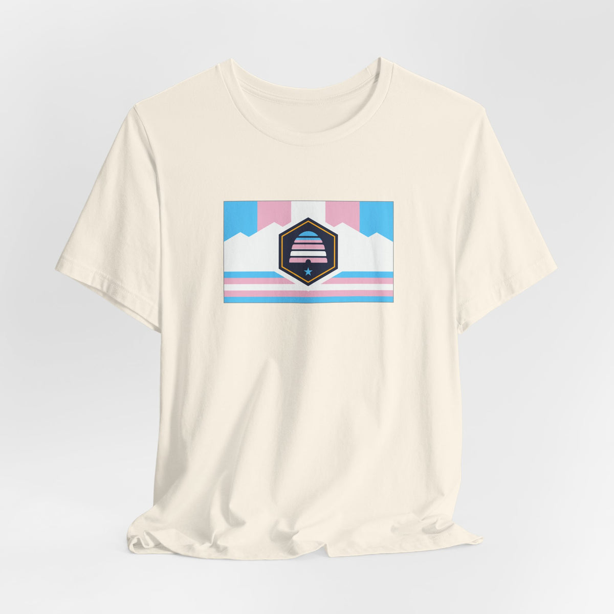 Utah Transgender Pride Flag T-shirt, Several Color Options