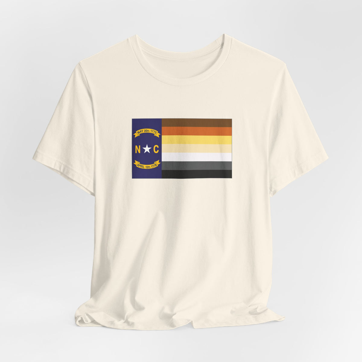 North Carolina Bear Pride Flag T-shirt, Several Color Options