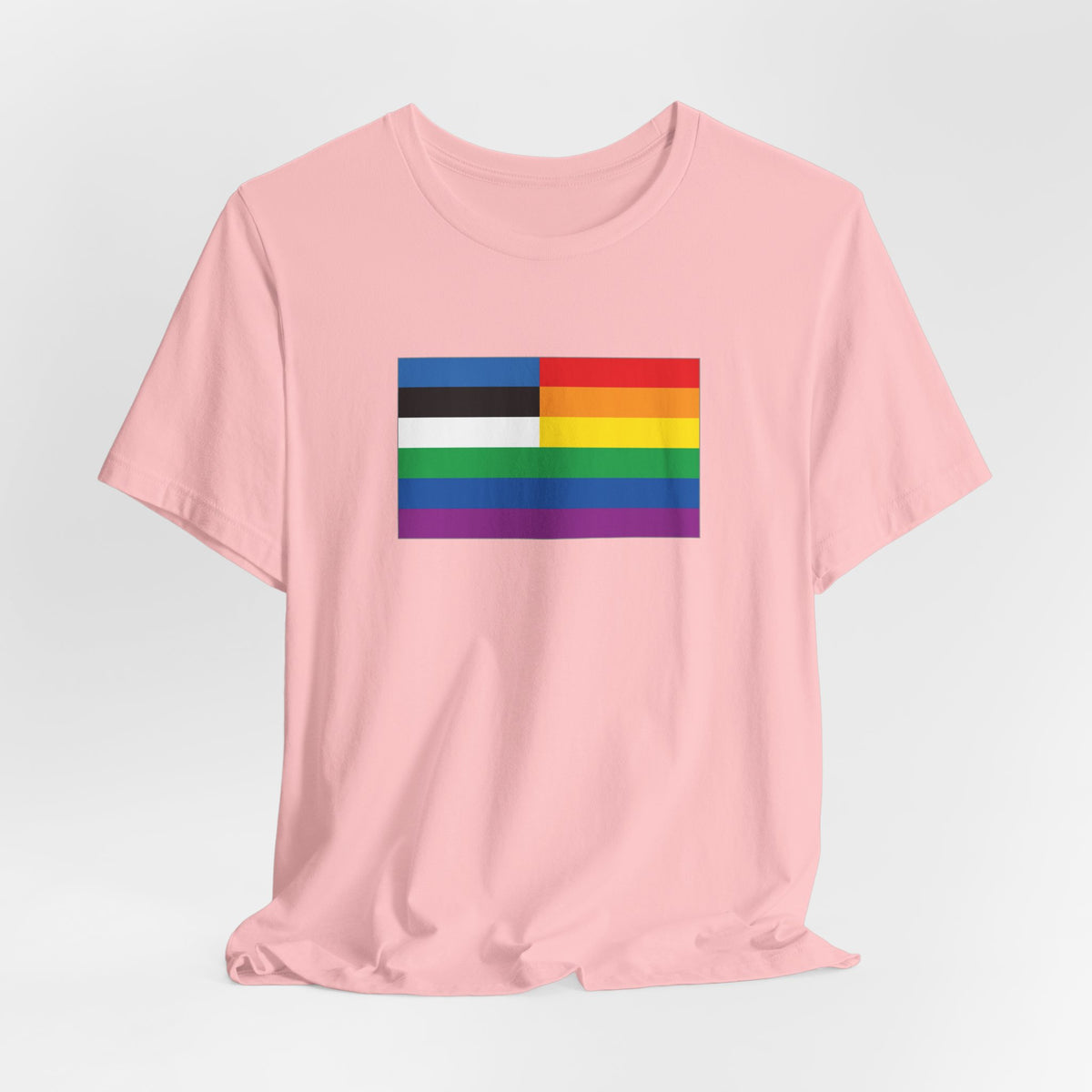 Estonia Rainbow Pride Flag T-shirt, Several Color Options