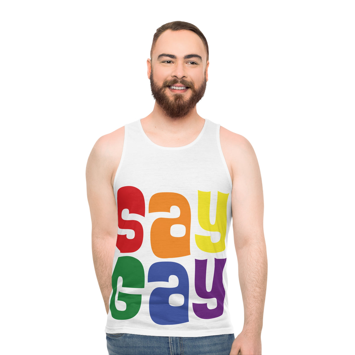 SAY GAY Tank Top
