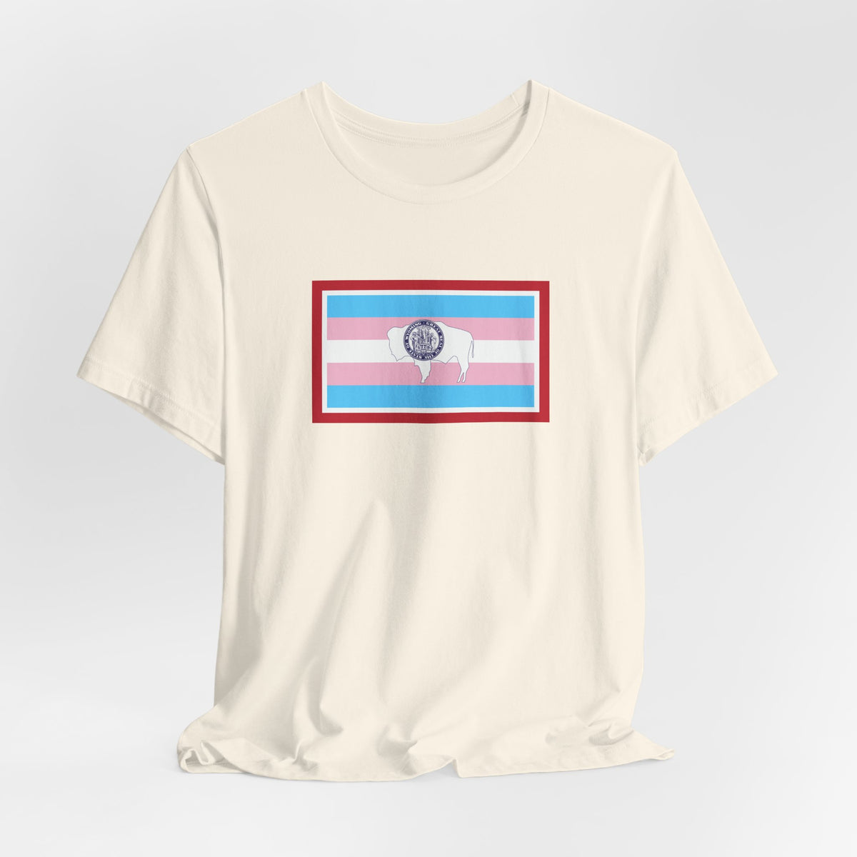 Wyoming Transgender Pride Flag T-shirt, Several Color Options