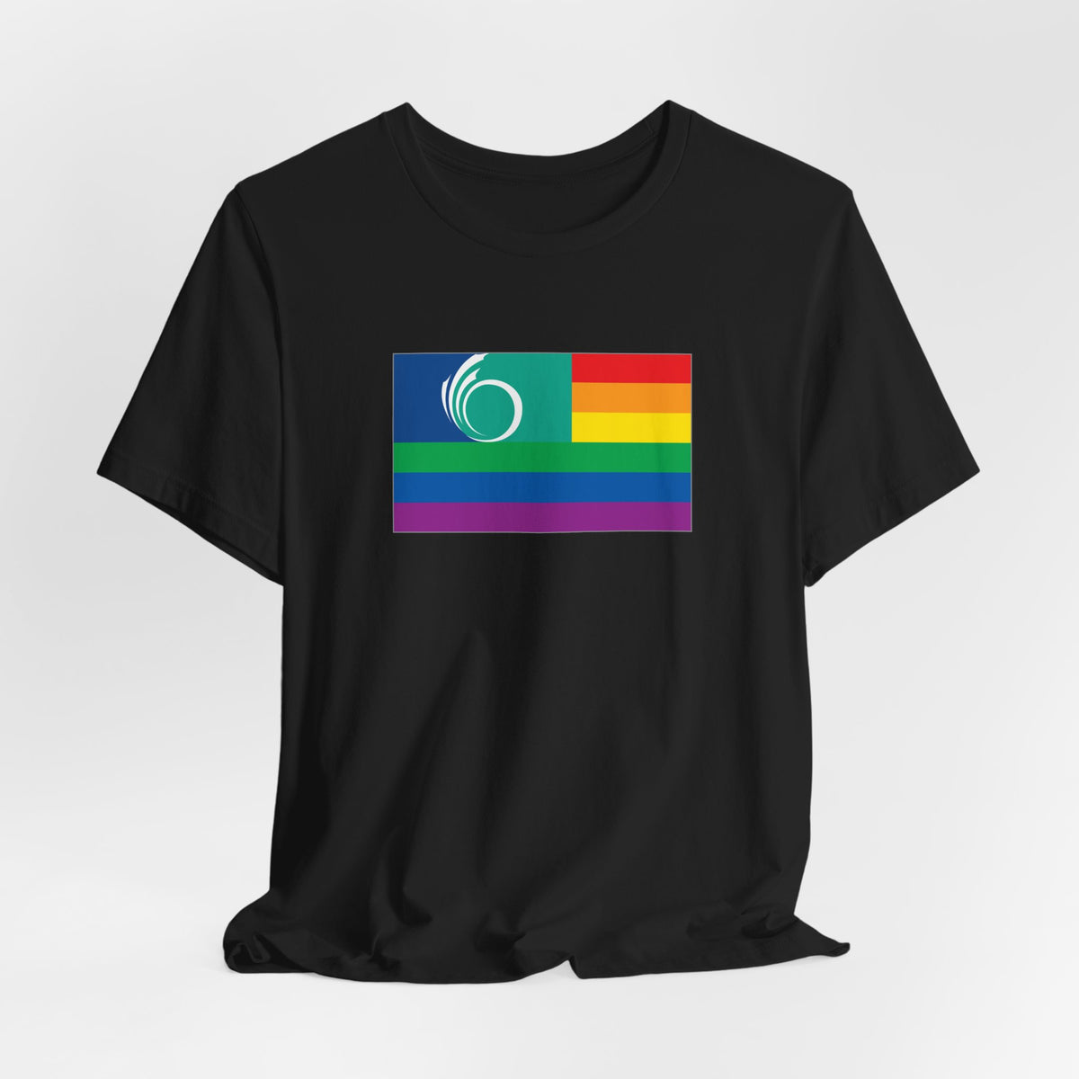 Ottawa, Canada Rainbow Pride Flag T-shirt, Several Color Options