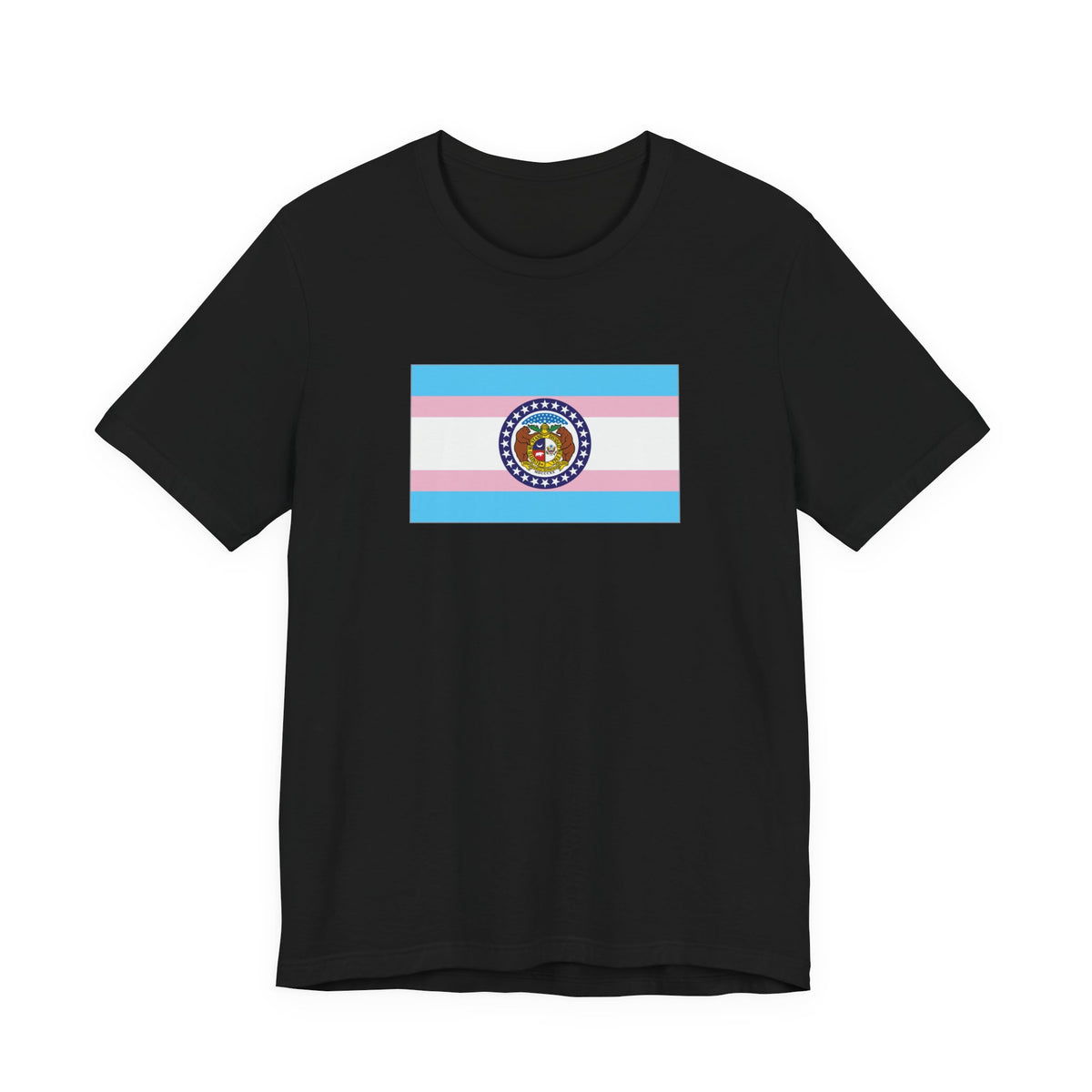 Missouri Transgender Pride Flag T-shirt, Several Color Options