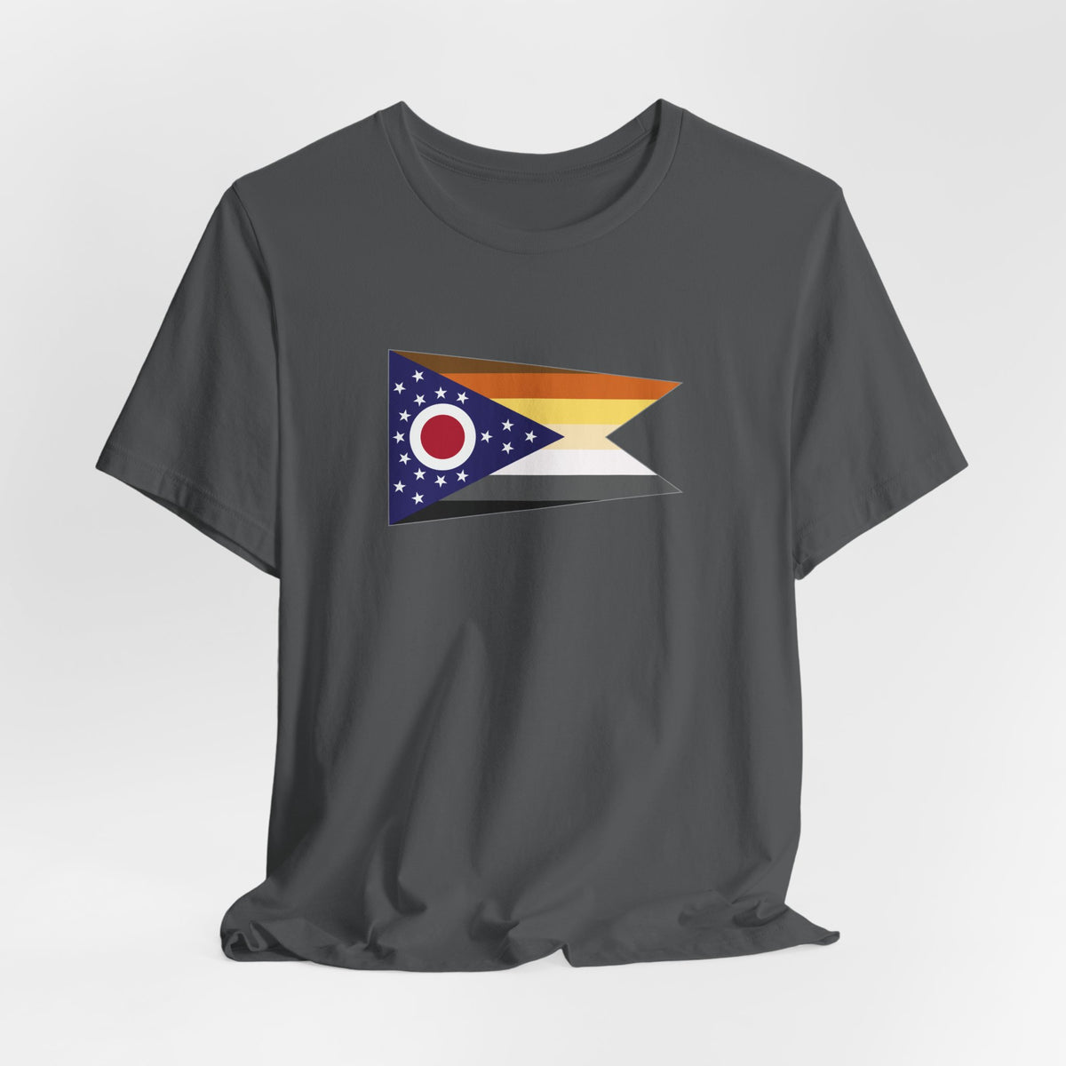Ohio Bear Pride Flag T-shirt, Several Color Options