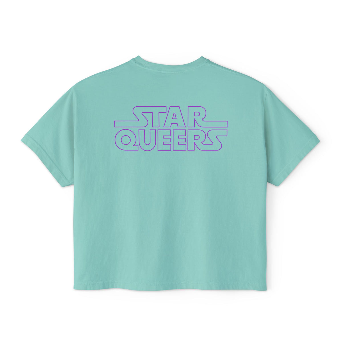 Star Queers Women's Boxy Tee - Retro Graphic T-Shirt