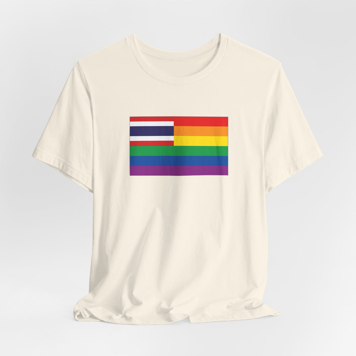 Thailand Rainbow Pride Flag T-shirt, Several Color Options