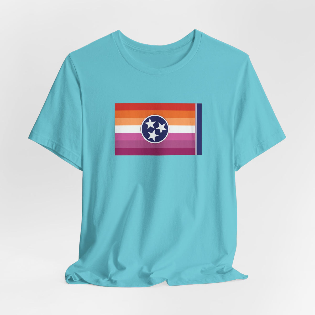 Tennessee Lesbian Pride Flag T-shirt, Several Color Options