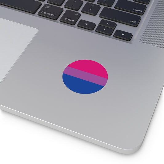 Bisexual Pride Flag Vinyl Sticker