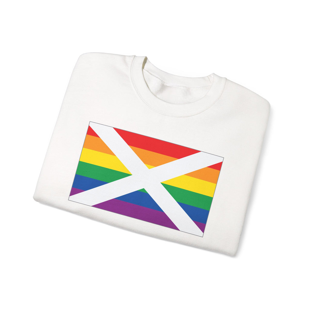 Alabama Rainbow Pride Flag Unisex Crewneck Sweatshirt, White, Black or Light Pink