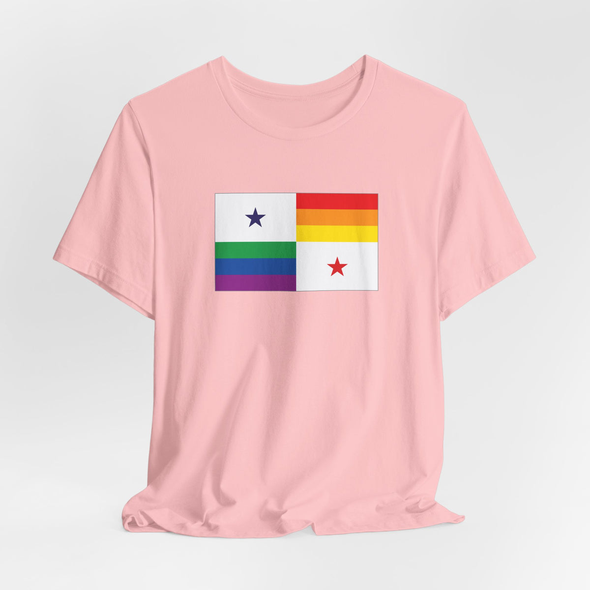 Panama Rainbow Pride Flag T-shirt, Several Color Options