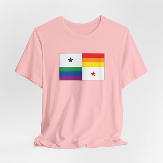 Panama Rainbow Pride Flag T-shirt, Several Color Options