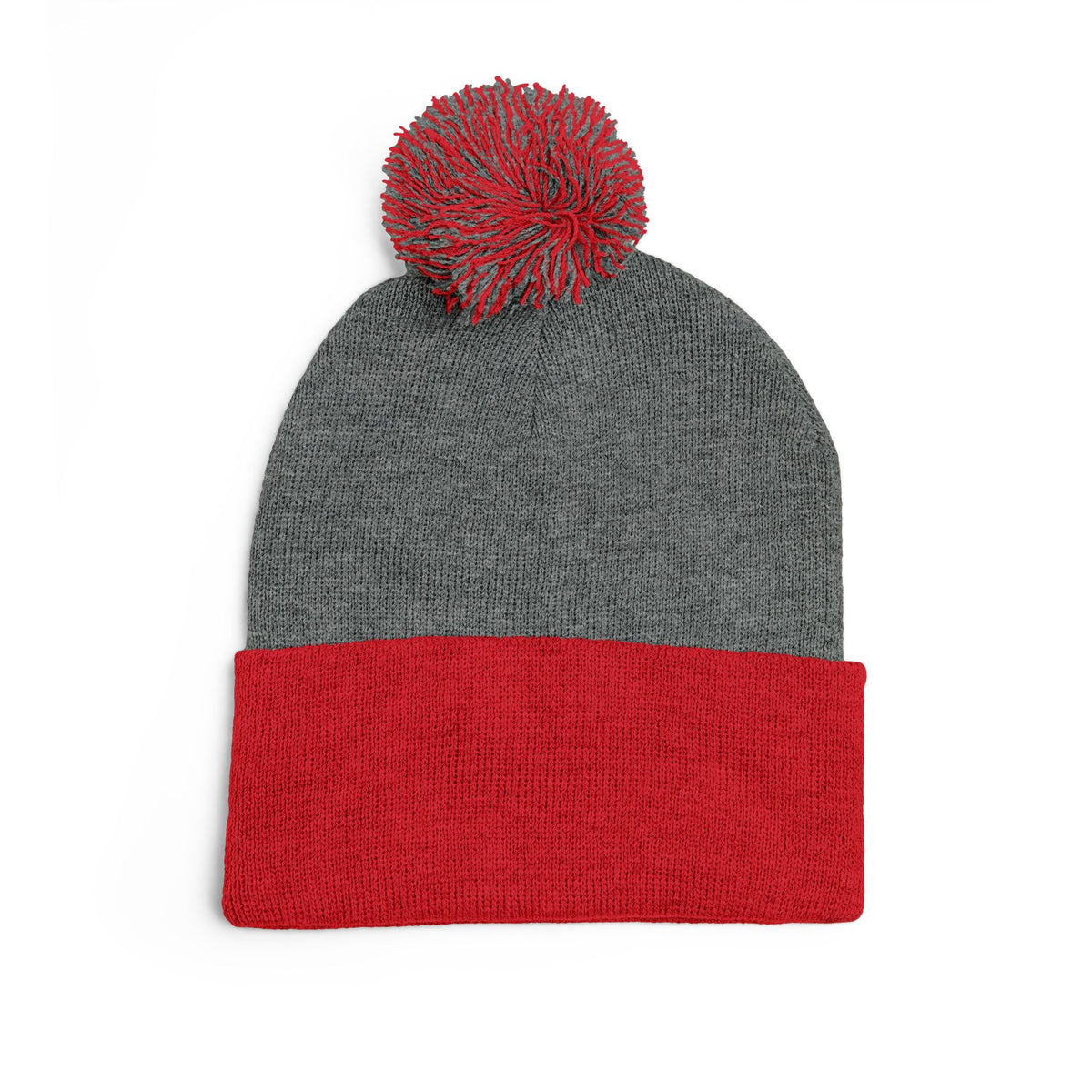 SKI GAY Pom Pom Beanie - white deco