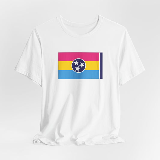 Tennessee Pansexual Pride Flag T-shirt, Several Color Options