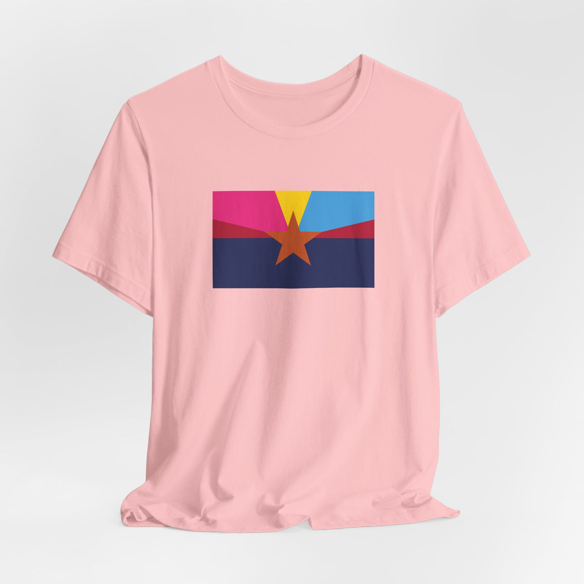 Arizona Pansexual Pride Flag T-shirt, Several Color Options