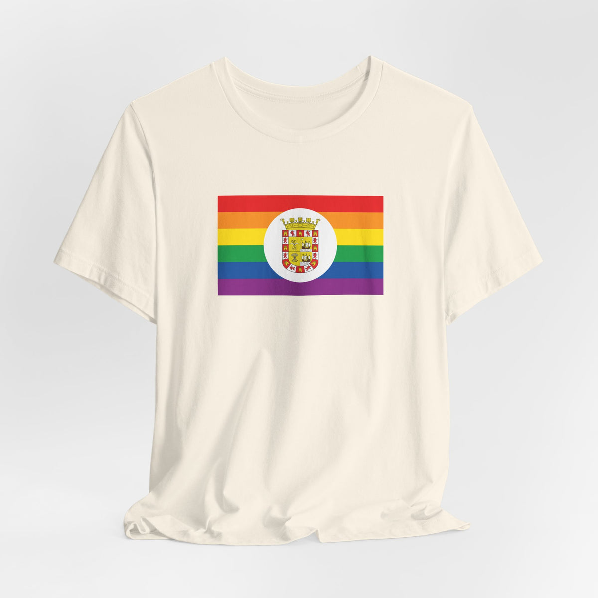 Panama City, Panama Rainbow Pride Flag T-shirt, Several Color Options