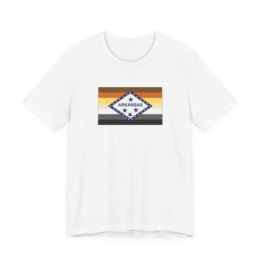 Arkansas Bear Pride Flag T-shirt, Several Color Options