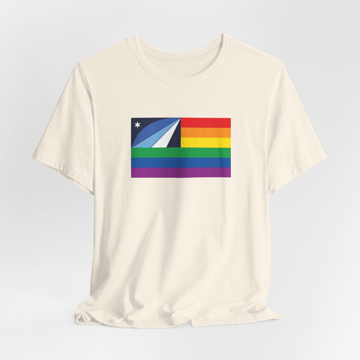 Columbia, South Carolina Rainbow Pride Flag T-shirt, Several Color Options