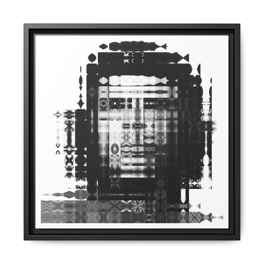 Iconic Revolutionary Che Guevera Abstract Portrait Collage Art, Matte Canvas, Framed (Multi-color options)