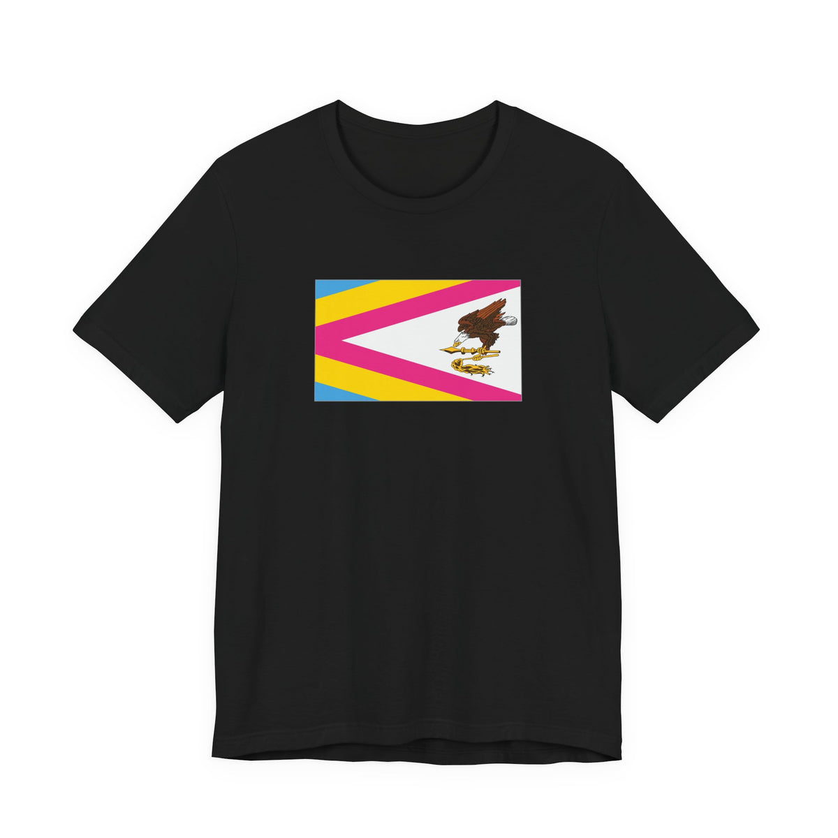 American Samoa Pansexual Pride Flag T-shirt, Several Color Options