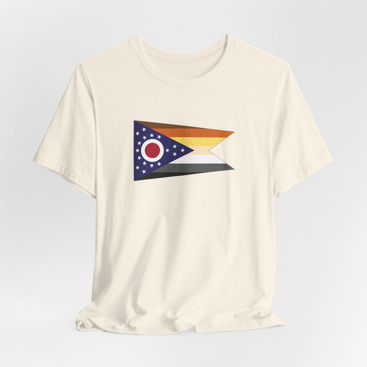 Ohio Bear Pride Flag T-shirt, Several Color Options