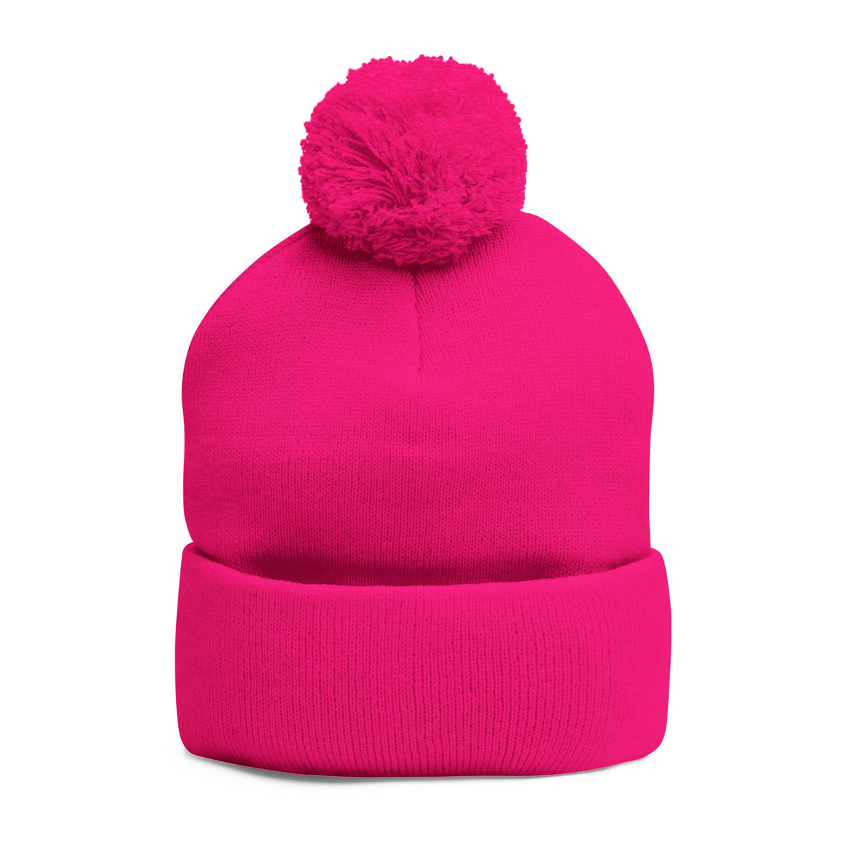 SKI GAY Pom Pom Beanie - white deco