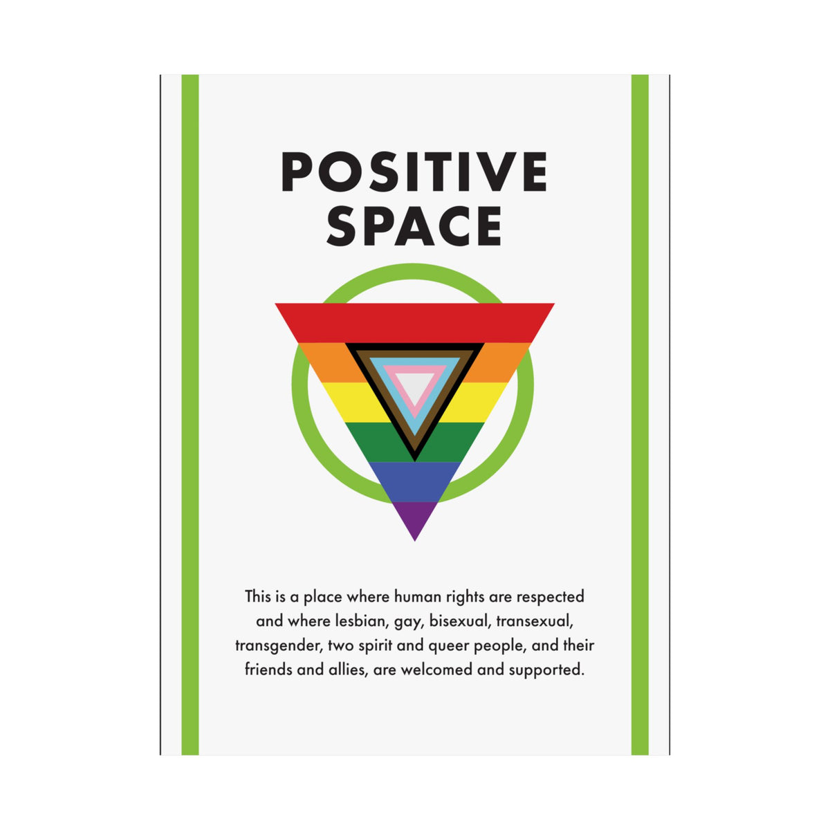 POSITIVE SPACE Poster