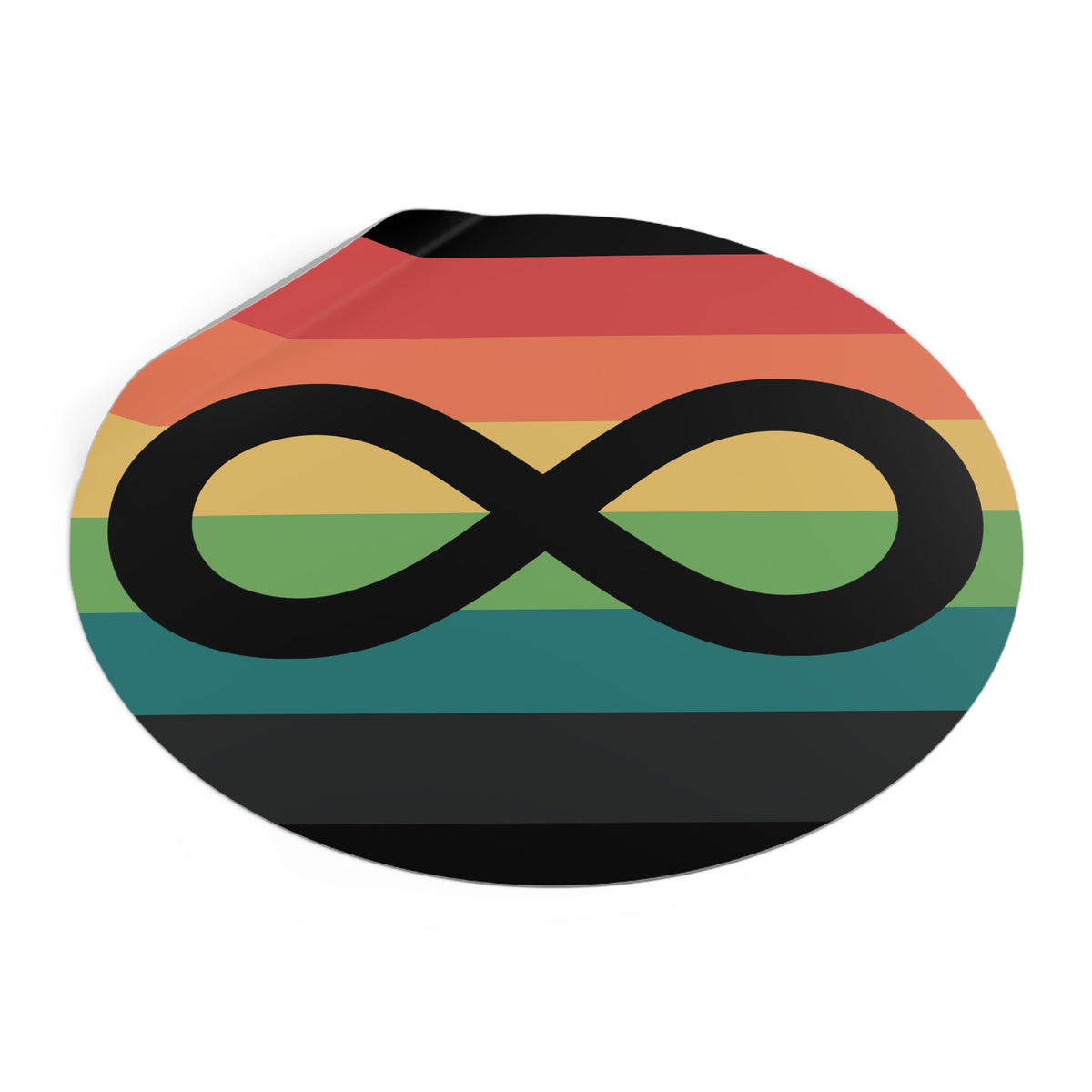 Autistic-Specific Pride Flag Vinyl Sticker