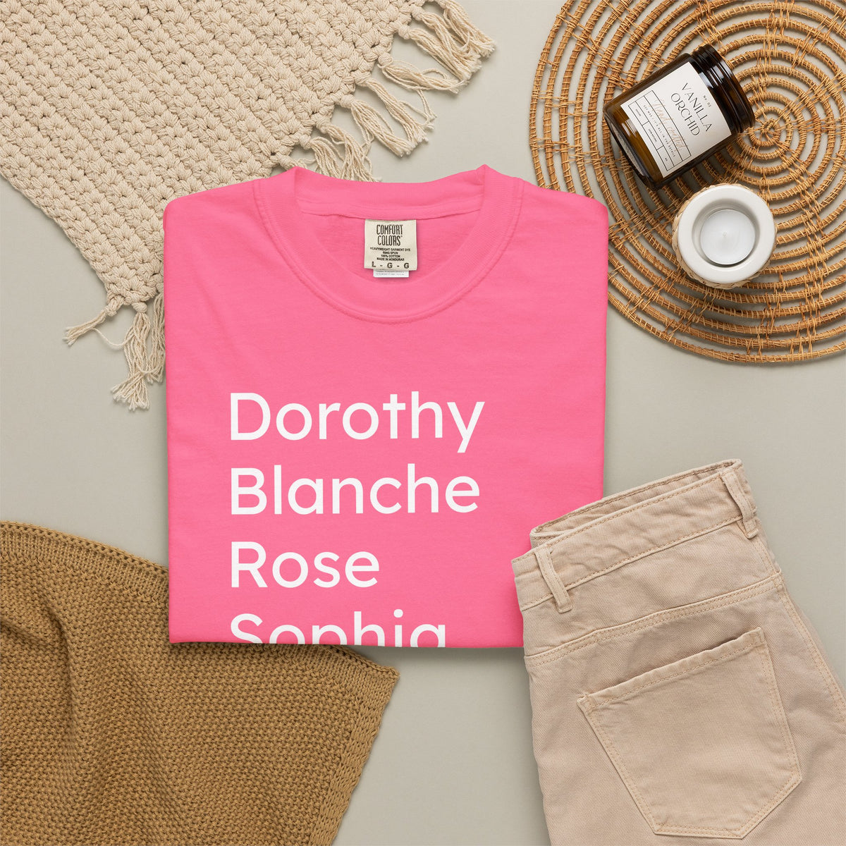 Dorothy Blanche Rose Sophia and Coco - Unviversal fit, Various colors with White Deco
