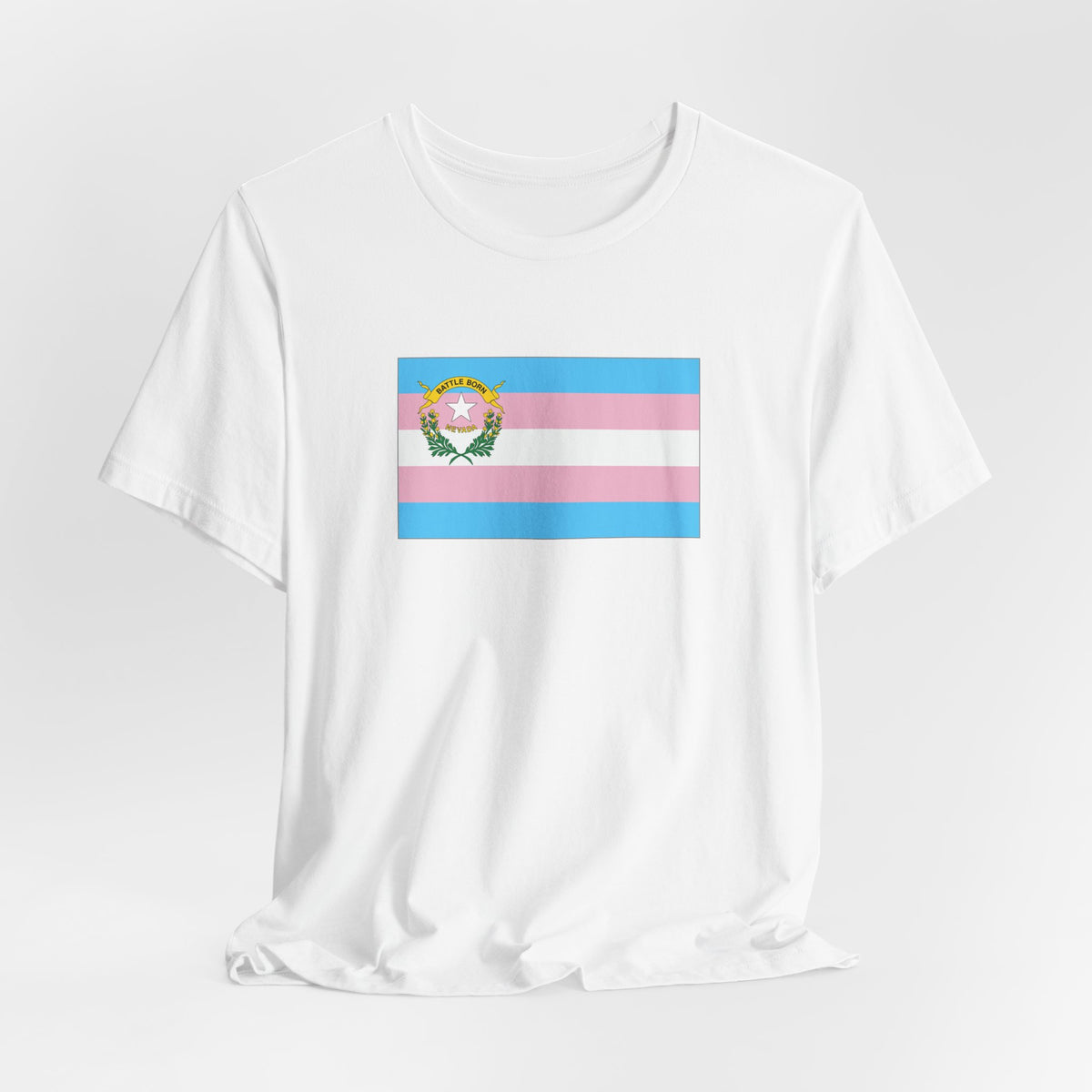 Nevada Transgender Pride Flag T-shirt, Several Color Options
