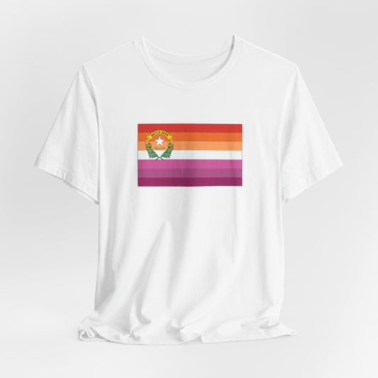 Nevada Lesbian Pride Flag T-shirt, Several Color Options