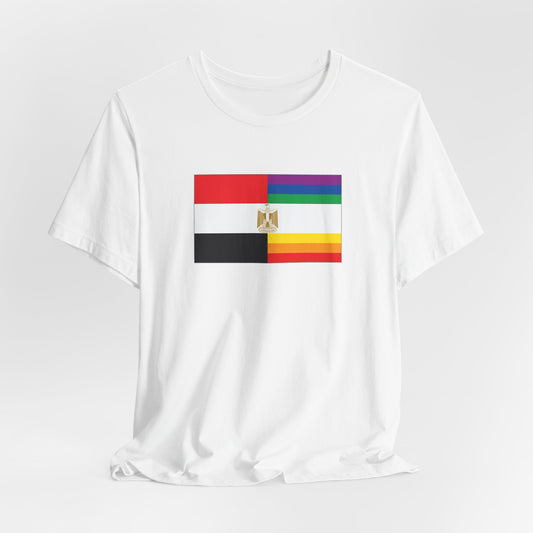 Egypt Rainbow Pride Flag T-shirt, Several Color Options