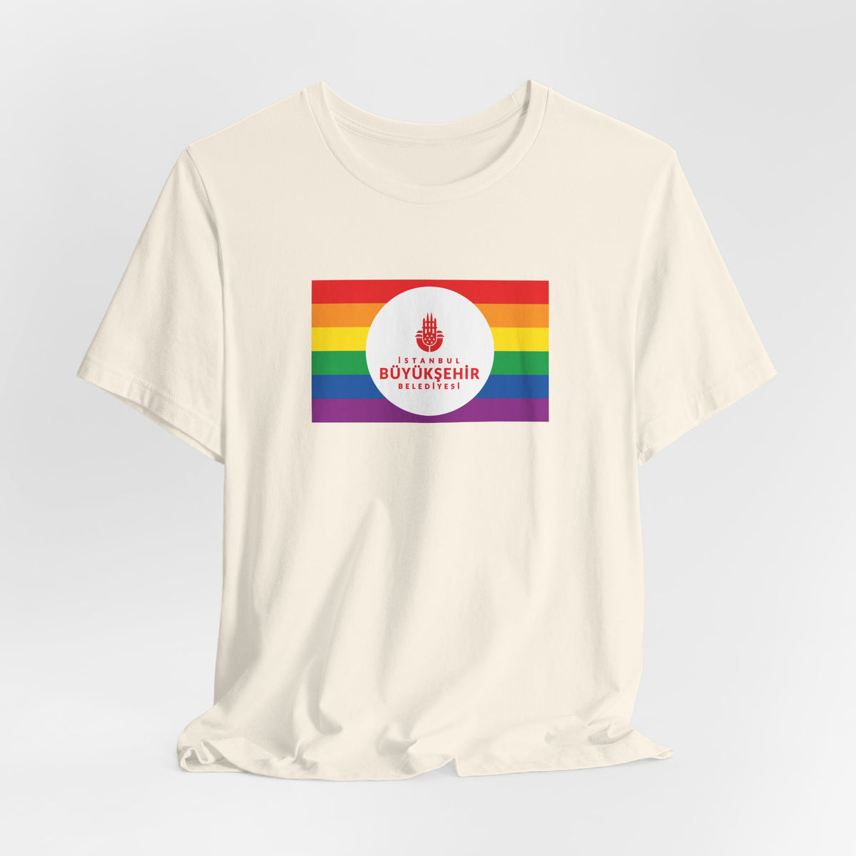 Istanbul, Turkey Rainbow Pride Flag T-shirt, Several Color Options