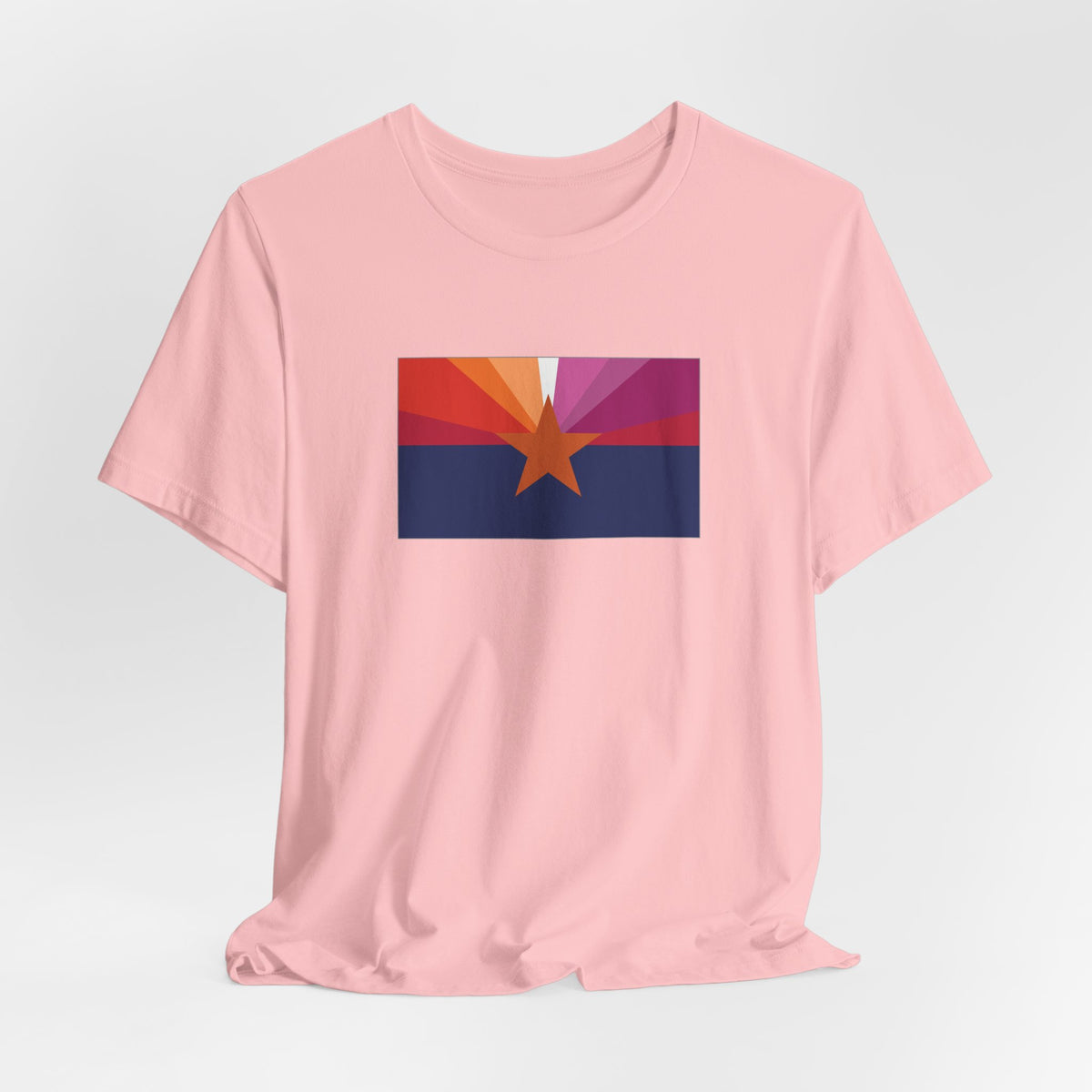 Arizona Lesbian Pride Flag T-shirt, Several Color Options