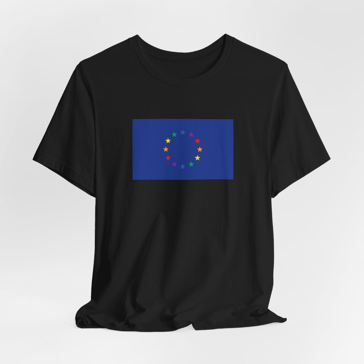 European Union Pride Flag T-shirt, Several Color Options