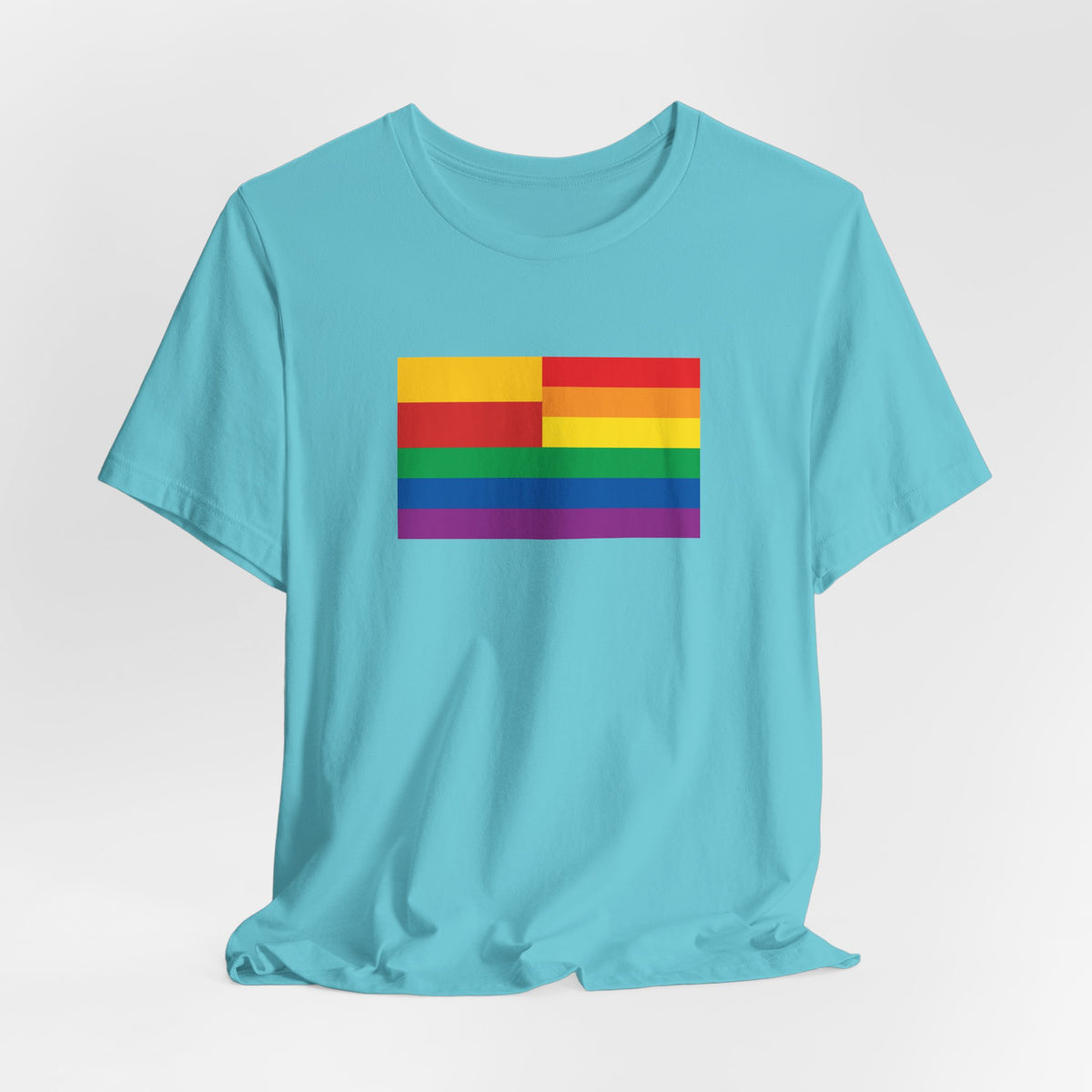 Warsaw, Poland Rainbow Pride Flag T-shirt, Several Color Options