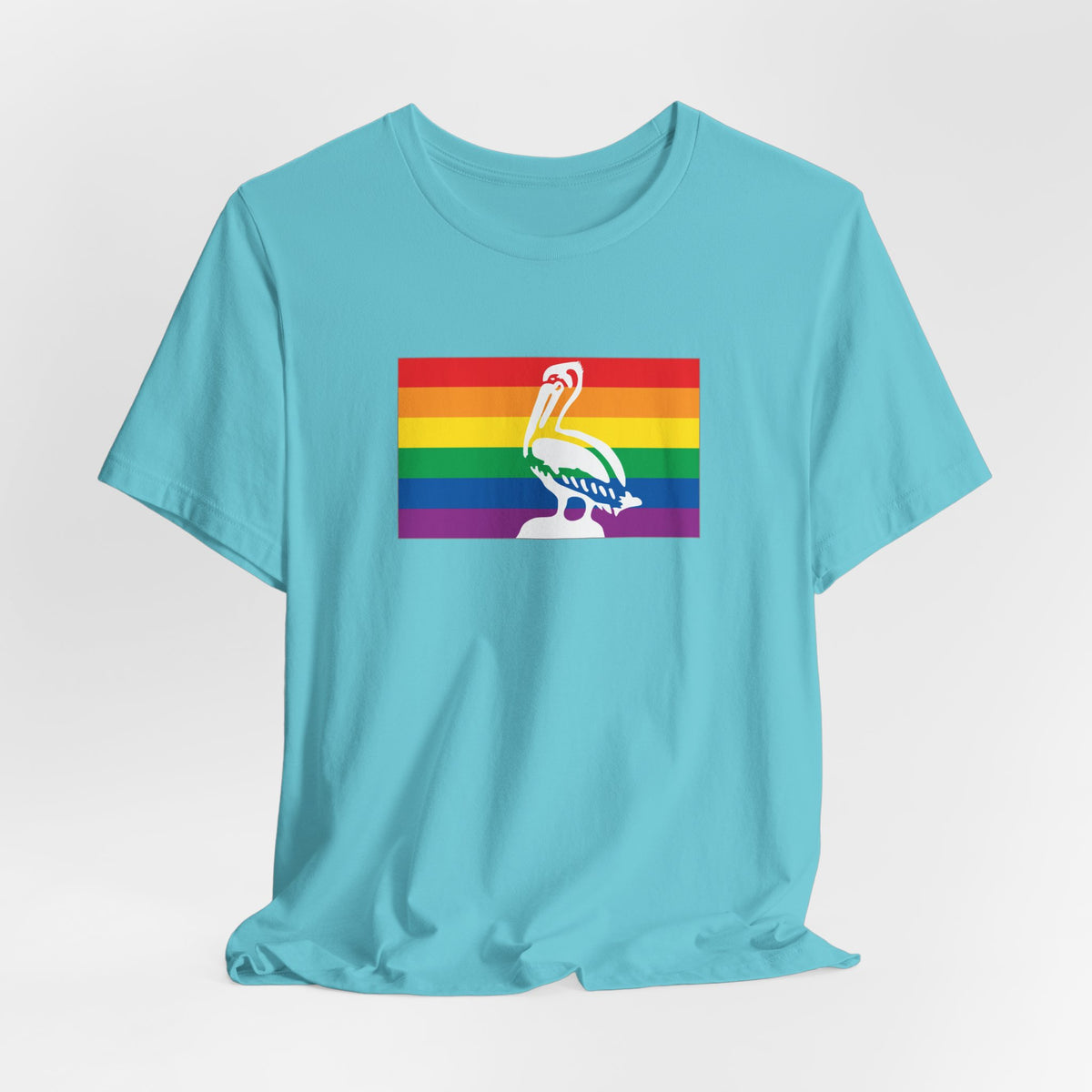 Saint Petersburg, Florida Rainbow Pride Flag T-shirt, Several Color Options