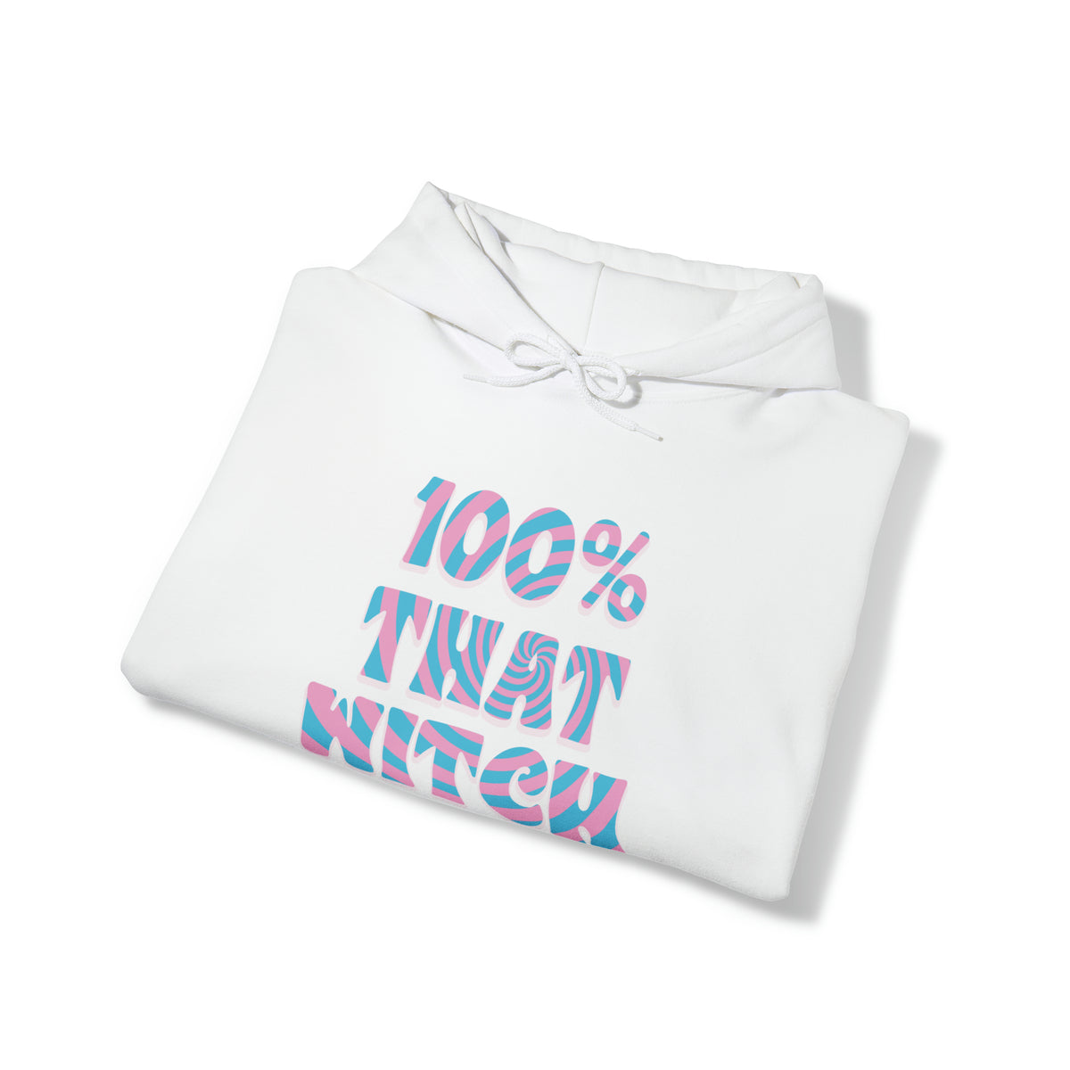 100% THAT WITCH Hoodie - trans deco spiral