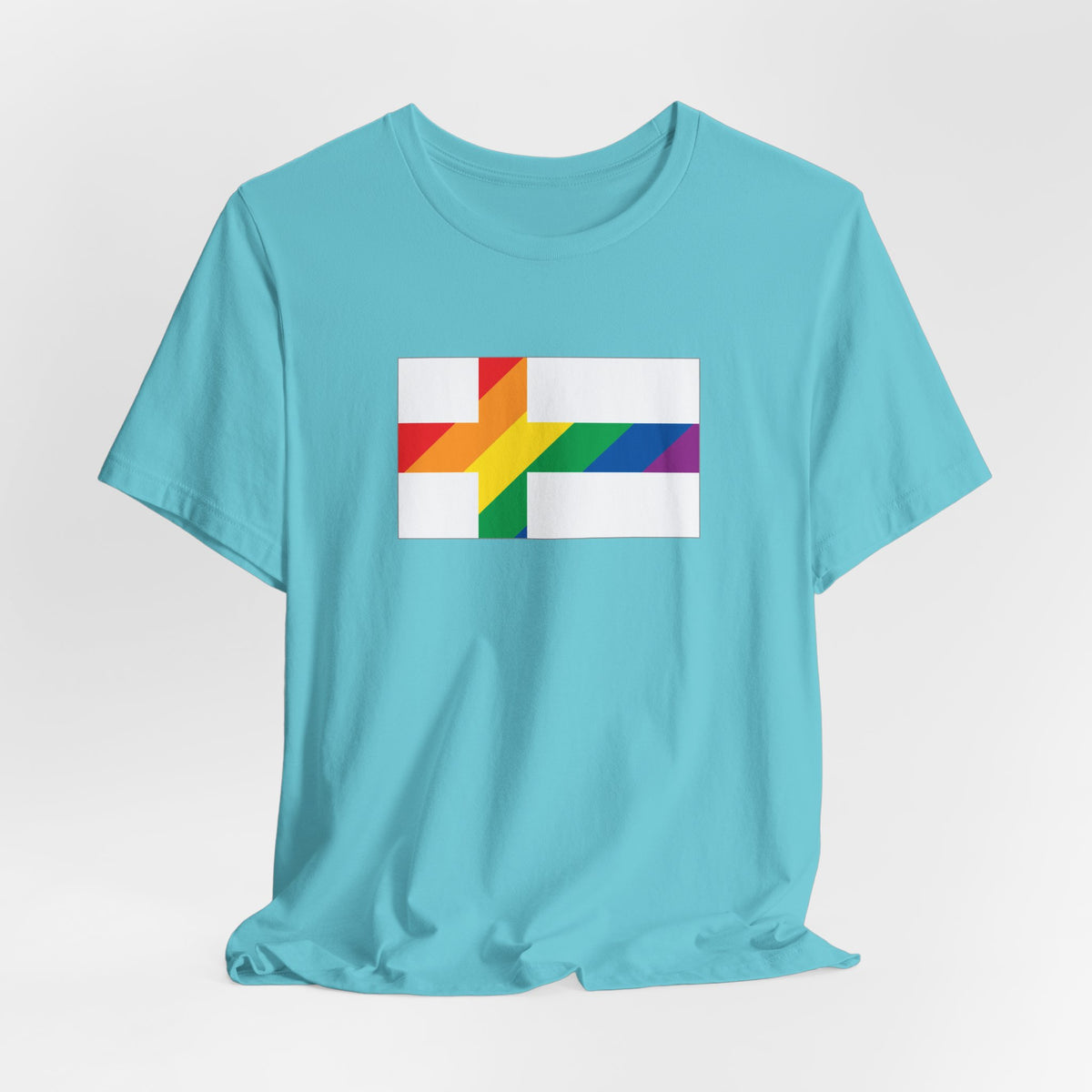 Finland Rainbow Pride Flag T-shirt, Several Color Options