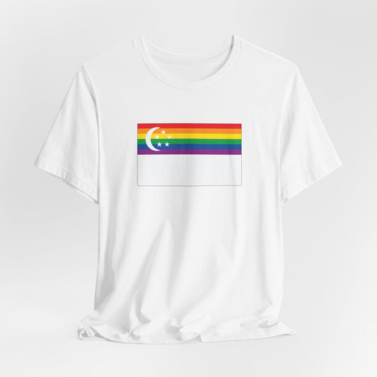 Singapore Rainbow Pride Flag T-shirt, Several Color Options