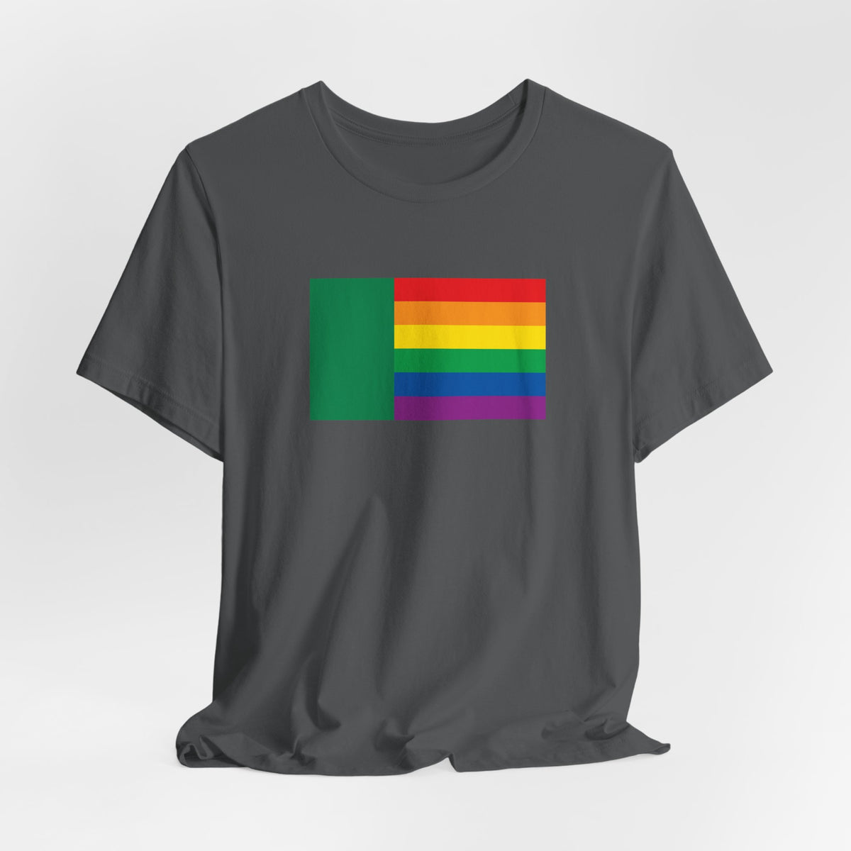Benin Rainbow Pride Flag T-shirt, Several Color Options