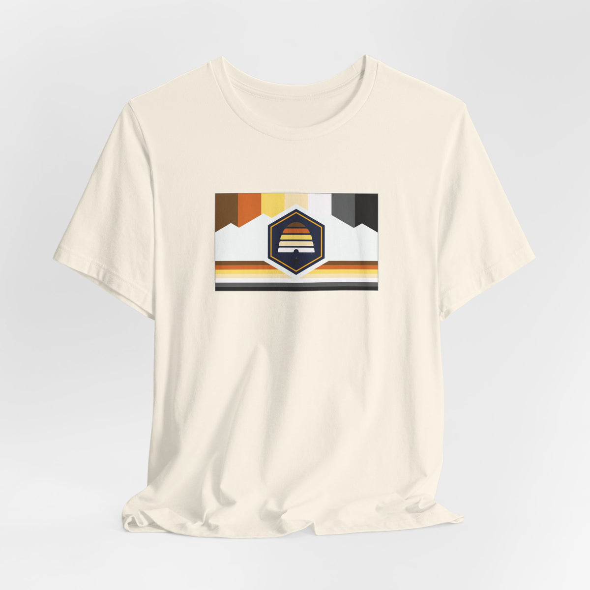 Utah Bear Pride Flag T-shirt, Several Color Options