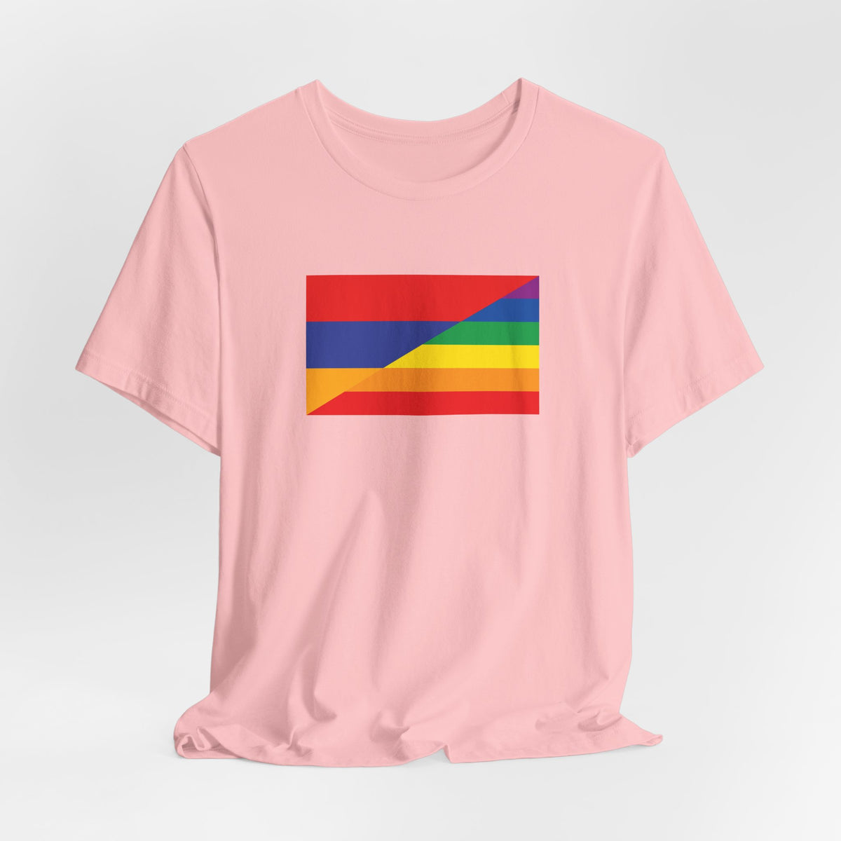 Armenia Rainbow Pride Flag T-shirt, Several Color Options