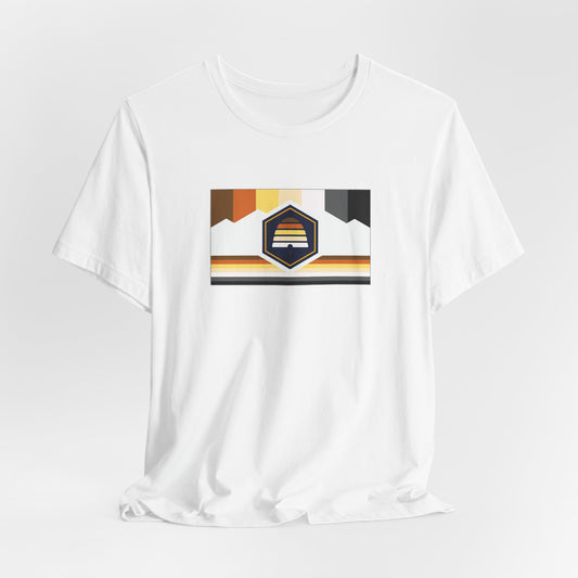 Utah Bear Pride Flag T-shirt, Several Color Options