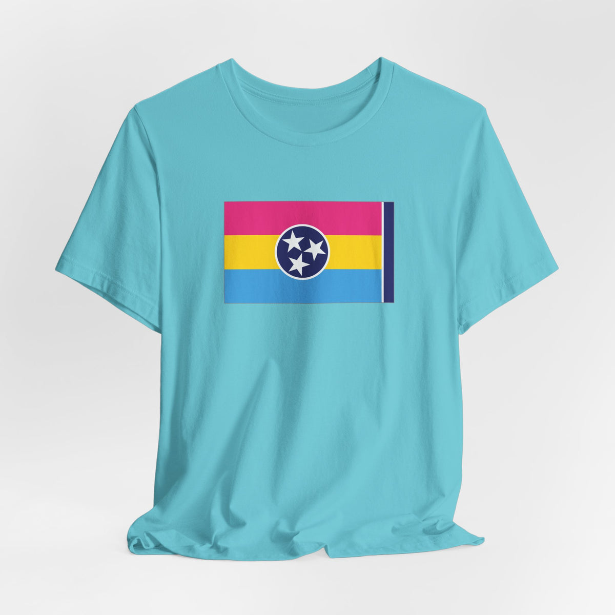 Tennessee Pansexual Pride Flag T-shirt, Several Color Options