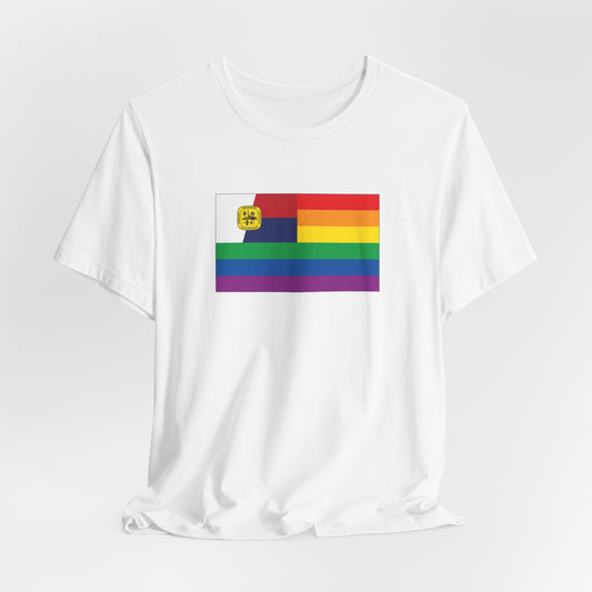 Memphis, Tennessee Rainbow Pride Flag T-shirt, Several Color Options