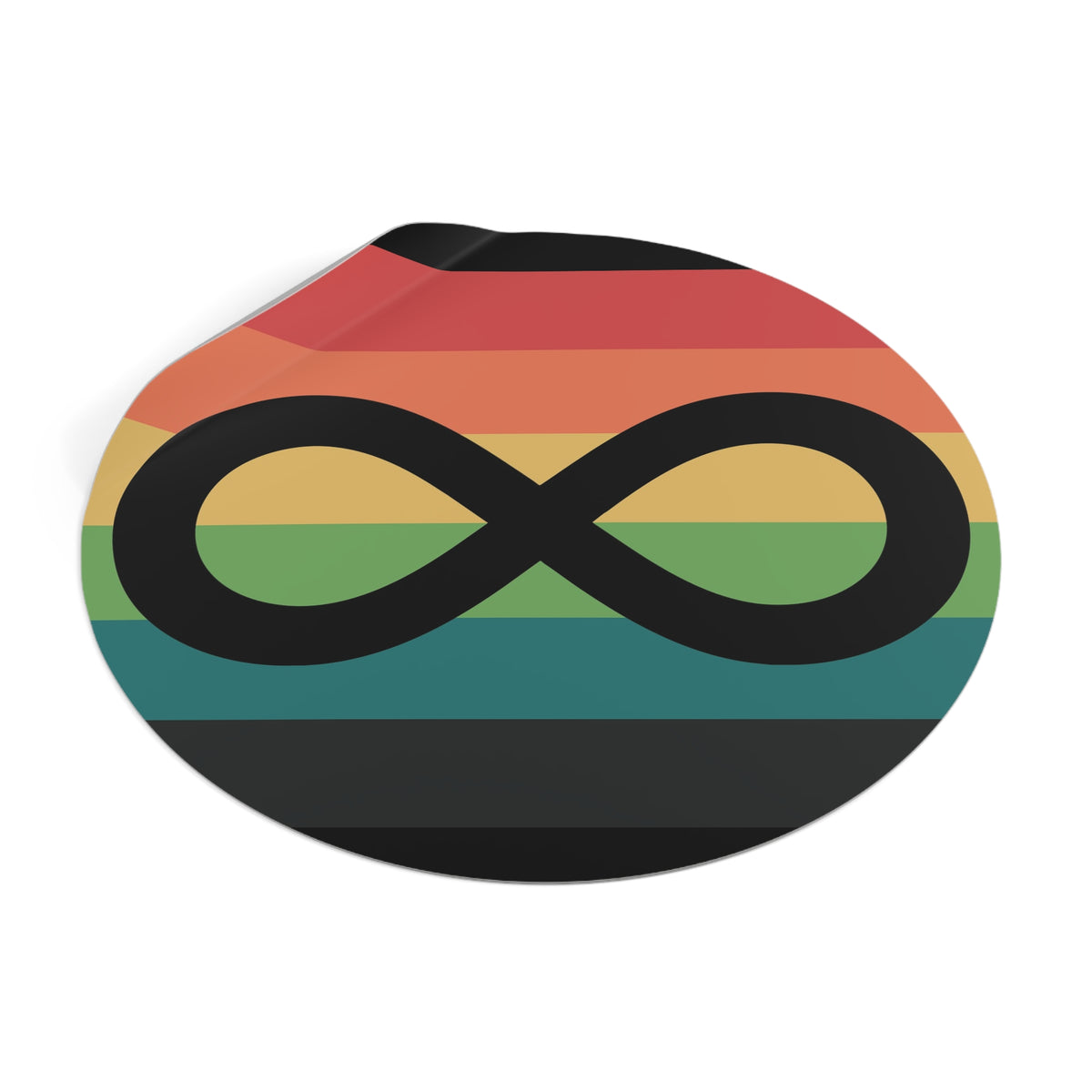 Autistic-Specific Pride Flag Vinyl Sticker
