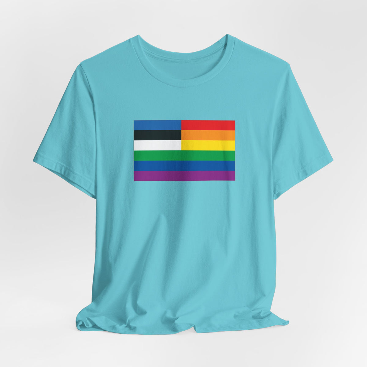 Estonia Rainbow Pride Flag T-shirt, Several Color Options