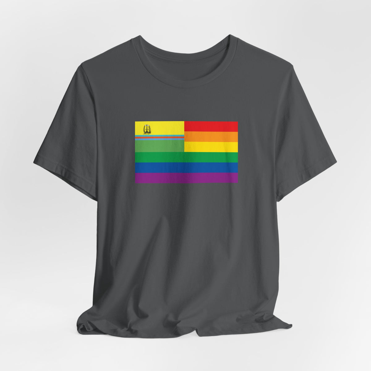 Philipsburg, Sint Maarten Rainbow Pride Flag T-shirt, Several Color Options