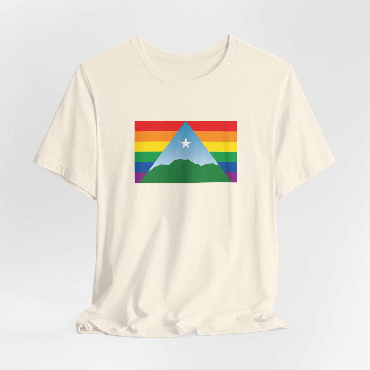 Caracas, Venezuela Rainbow Pride Flag T-shirt, Several Color Options