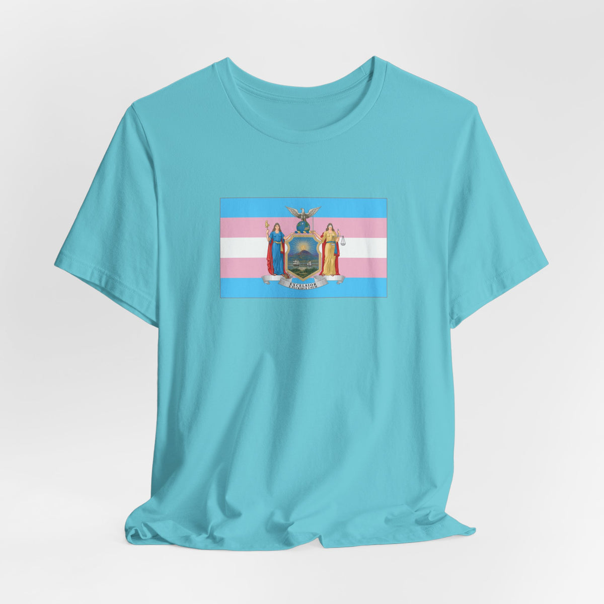 New York Transgender Pride Flag T-shirt, Several Color Options
